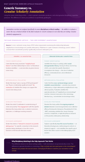 ANNOTATION EXERCISE writing services