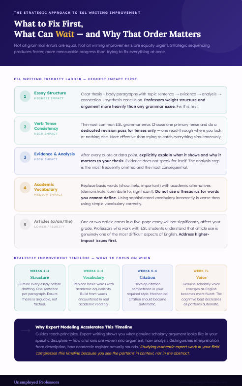 Essay Writing for ESL Students
